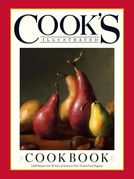 Title details for Cook's Illustrated Cookbook by Cook's Illustrated - Available